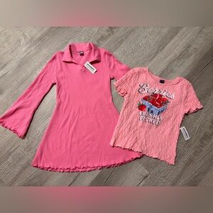 Old navy girls dress and top